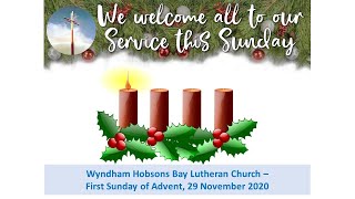 Wyndham Hobsons Bay Lutheran Church Worship Service Live [upl. by Asseram]