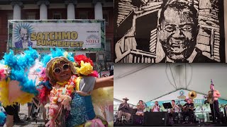 Satchmo Summerfest 2023 at the New Orleans Jazz Museum Celebrating Louis Armstrongs Birthday🎺🎼 [upl. by Zerelda]