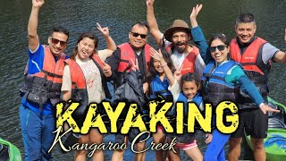 Kayaking in Kangaroo Creek NSW  Bundeena Beach  Royal National Park [upl. by Fortunna174]