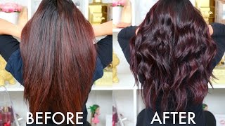 HOW TO RETOUCHING MY HAIR AT HOME  BEAUTYYBIRD [upl. by Mayne]