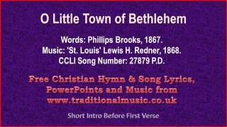 O Little Town Of BethlehemForest Green viola section  Christmas Carols Lyrics amp Music [upl. by Eselahc618]