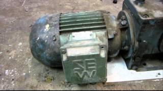 3 phase motor and gearbox teardown part 1 [upl. by Nivrem]