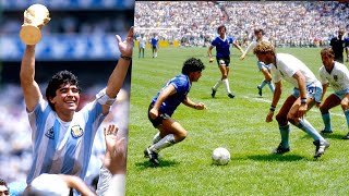 Dlaczego Diego Maradona był nazywany piłkarskim geniuszem [upl. by Rodmann273]