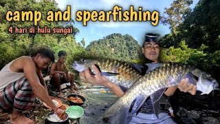 jelajah hutan pedalaman  4 hari bermalam di pinggir sungai berburu ikan dewa mahser [upl. by Oleg]