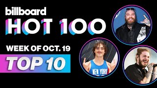 Billboard Hot 100 Top 10 Countdown For October 19 2024  Billboard News [upl. by Dis]