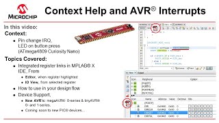 Getting Started with AVR® in MPLAB® X IDE  Context Datasheet Help amp AVR Interrupts [upl. by Hteboj]