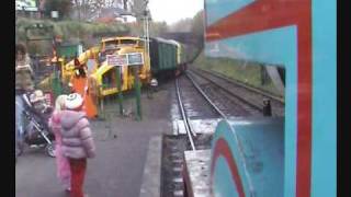 Thomas Tank rescued from car park by class 33 diesel engine [upl. by Zebulon]