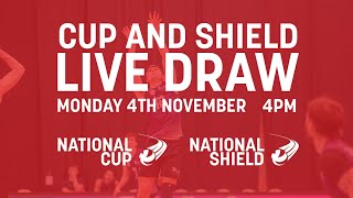 National Cup and Shield Live Draw  Round of 16 [upl. by Codee]