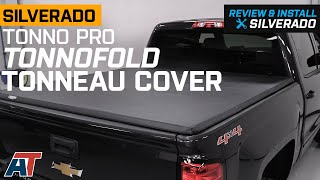 20142018 Silverado 1500 Tonno Pro TonnoFold Tonneau Cover Review amp Install [upl. by Avril]