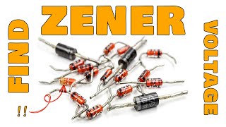 how to check zener diode voltage [upl. by Leinehtan8]