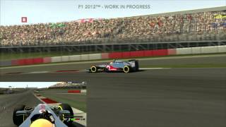 Codemasters F1 2012  Circuit of the Americas Replay Cameras [upl. by Eeldarb]