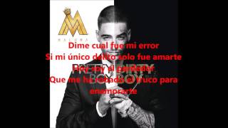 Maluma El Perdedor Video con letra Lyrics Video [upl. by Baptlsta633]