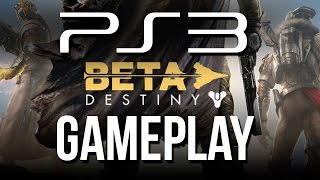 Destiny PS3 Gameplay Last Gen Gameplay PS3 Xbox 360 Beta [upl. by Kato]