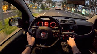 Fiat Panda Night 12 69HP  POV Test Drive 1165 Joe Black [upl. by Montford483]