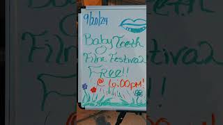 Baby Teeth Film Festival 2024 [upl. by Atterual377]