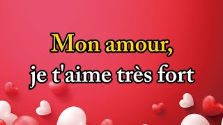 Chaque instant à tes côtés un trésor de toujours❣️❣️🌹🌹💕💕 Message damour [upl. by Rehctaht]