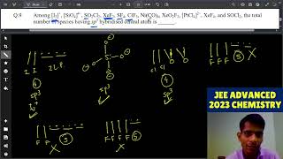 Among I3 SiO44− SO2Cl2 XeF2 SF4 ClF3 NiCO4 XeO2F2 PtCl42− XeF4 and SOCl2 the [upl. by Nisotawulo]