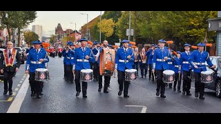 Whiterock FB  ABOD Remembrance Day Parade 111123 [upl. by Aissac896]