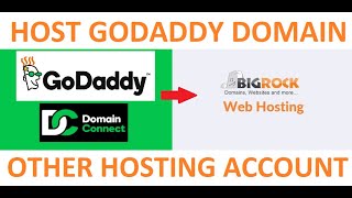 Host Godaddy Domain to other Hosting Account [upl. by Ahsyt]