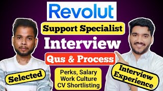 Revolut Support Specialist Interview Process  Revolut Interview Questions  Revolut Assessment Test [upl. by Piefer]