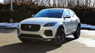 2022 Jaguar EPace SE  Features Review amp POV Road Test [upl. by Lednew]