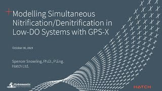 Modelling Simultaneous NitrificationDenitrification in LowDO Systems with GPSX [upl. by Sikko]