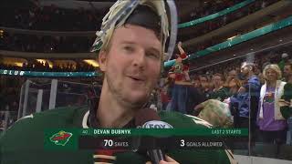 Wilds Dubnyk ties career high with 41 saves against Blues [upl. by Meean877]