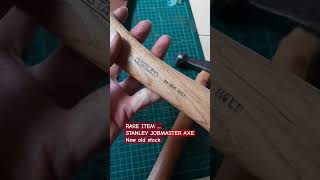 STANLEY JOBMASTER Axe stanley stanleytools dewalt axe hatchets madeinusa camping shortvideo [upl. by Little]