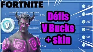 défis gagner des v bucks Skin voleur de coeur déchu  kills [upl. by Auguste]