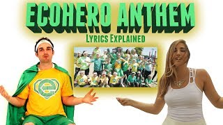 EcoHero Anthem Lyrics  Video Explained [upl. by Anaynek]