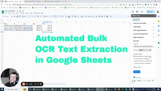 How to do Invoice OCR Text Extraction in Bulk in Google Sheets [upl. by Ainimreh]