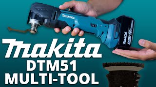 Makita DTM51 18V Multitool  Toolstop Demo [upl. by Shiri]