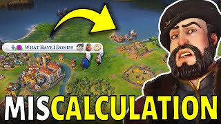 Civ 6  6000 Hours Of Civ 6 Didnt Prepare Me For THIS – 2 Deity Portugal Civilization VI [upl. by Pepillo10]