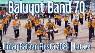 Baluyot Band 70  Limay Bataan Fiesta 2024  Latore [upl. by Tuck]