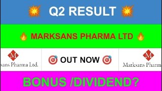 marksans pharma q2 resultsmarksans pharma share newsmarket results [upl. by Anahir296]