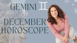 GEMINI  December Horoscope [upl. by Godderd]