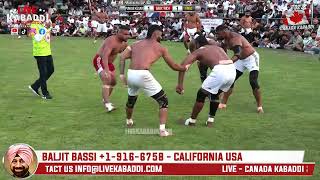 FINAL MATCH  2023 Canada Kabaddi Punjab Kesari Kabaddi Cup 2023 [upl. by Gadmon172]