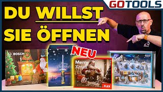 Enthüllt 4 weitere WerkzeugAdventskalender 2023  Unser Vergleich mit Unboxing [upl. by Cherilynn]