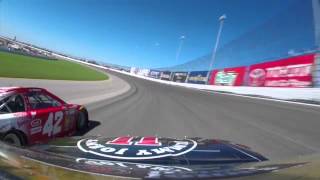 Kevin Harvick 2014 MyAfibStorycom 400 onboard last half from Chicagoland Speedway [upl. by Ernest]