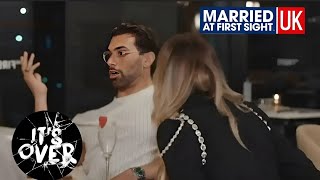 MAFS Luke screams ‘I’m a single man’ and takes his wedding ring OFF after row with Amy’s friends [upl. by Assed]