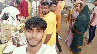 Rajendra nagar ghat bhagalpur chat puja song 🙏🏻 [upl. by Aisatsan866]