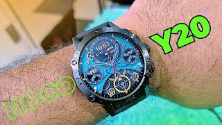 Hoco Y20 smartwatch Review and Price in Bangladesh Best Budget Smartwatch [upl. by Meehyr458]