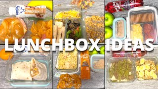 WHAT I PACK MY HUSBAND FOR LUNCH  ADULT LUNCH IDEAS  6 LUNCHES [upl. by Marchese150]