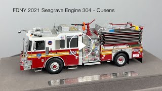 FDNY 2021 Seagrave Engine 304  Queens [upl. by Nnylsoj]