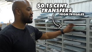 Starting A Clothing Brand with 15 Cent Heat Transfers from TKOSales [upl. by Anet593]