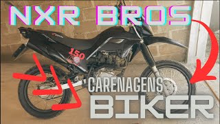 CARENAGENS BIKER NA NXR BROS [upl. by Atselec151]