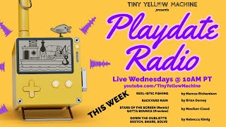 Interactive Visuals Unleashed  Playdate Radio Makes It Rain [upl. by Eeralav]