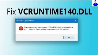 How to fix VCRUNTIME140DLL Error  Follow step by step dont skip the video [upl. by Aneg]