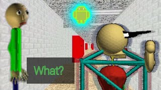 1st Prize has a Virus in him💀Baldis Basics Android Mod [upl. by Behlau]