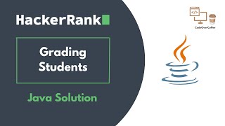 Grading Students  HackerRank  Java Solution datastructures hackerrank java dsa pattern [upl. by Ylyl]